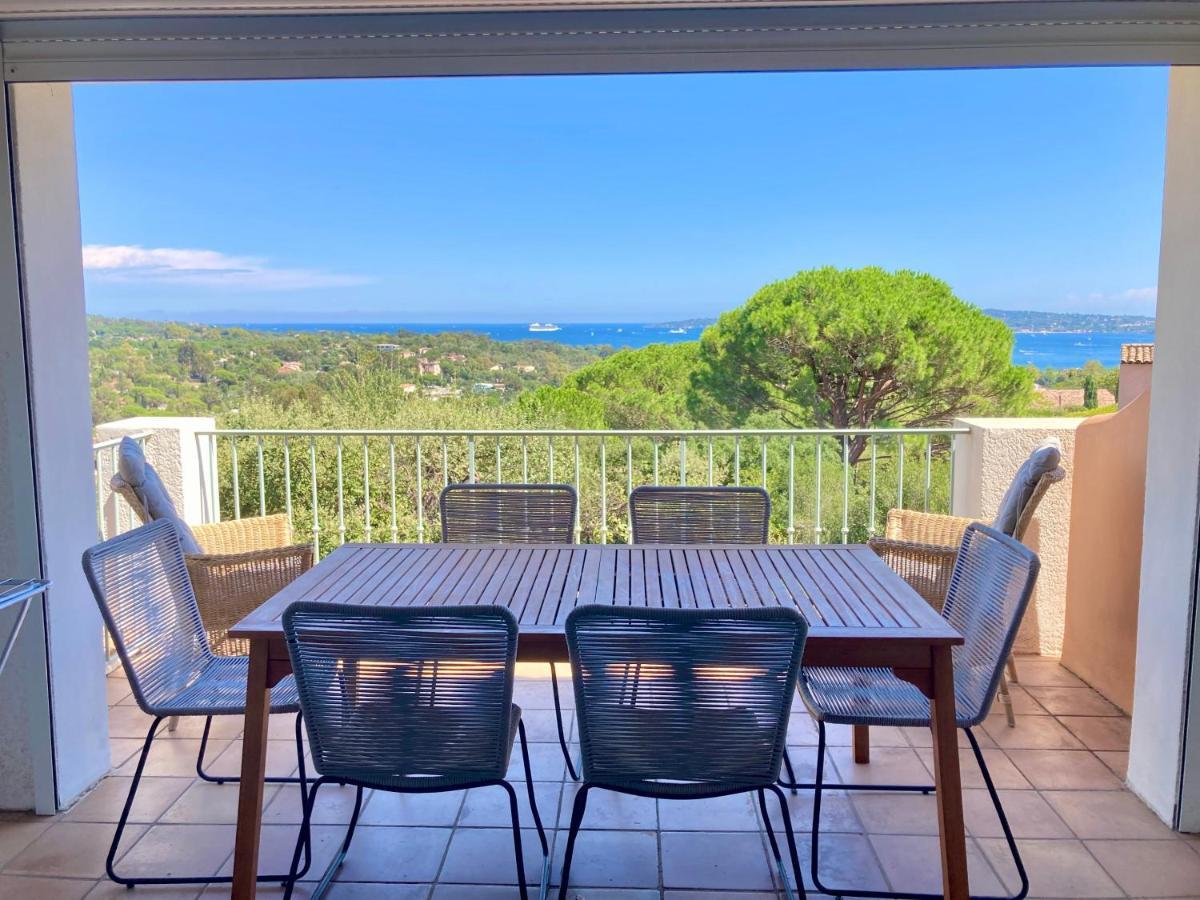 Les Restanques 3120 Vue Mer 3 Chambres Grimaud Exteriör bild